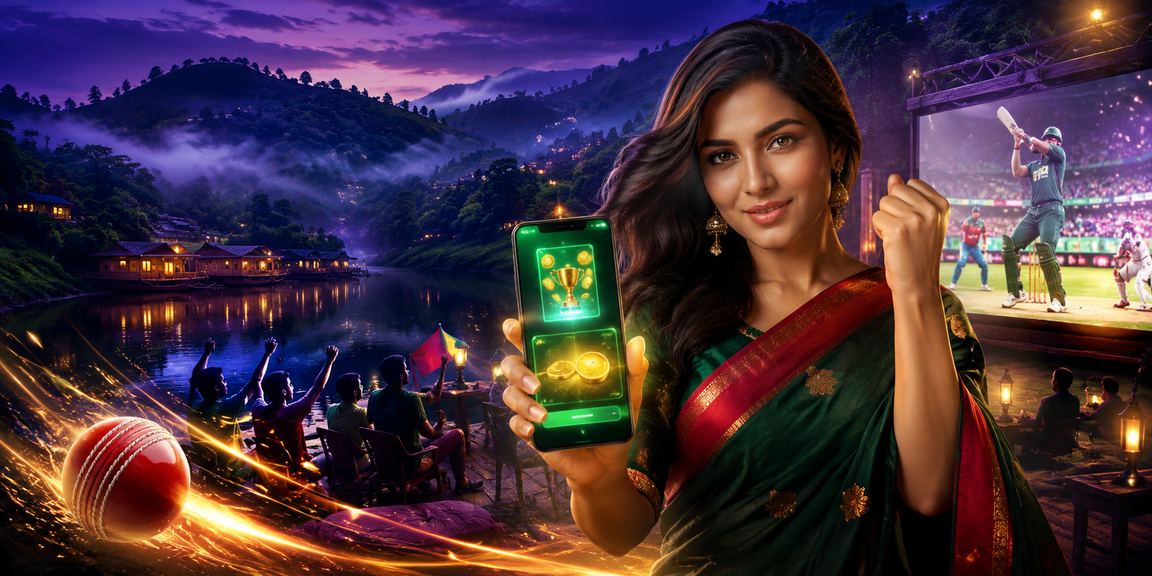 বান্দরবানে ক্রিকেট বেটিং উপভোগ করছেন একজন বাংলাদেশি ব্যবহারকারী