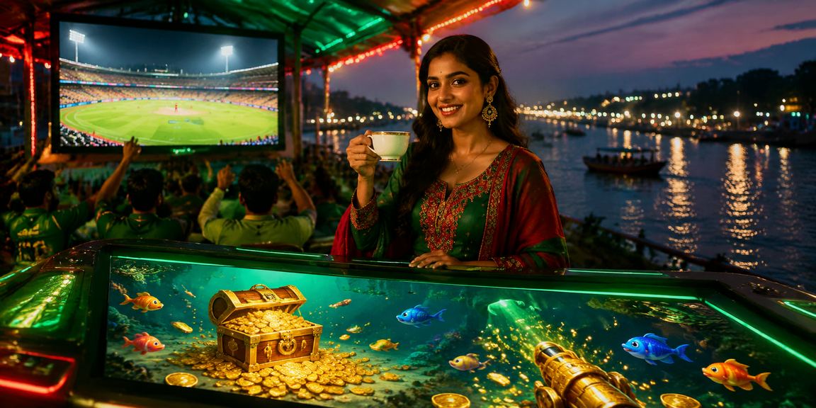 বরিশালে লাল-সবুজ থিমে ক্রিকেট বেটিং দৃশ্য