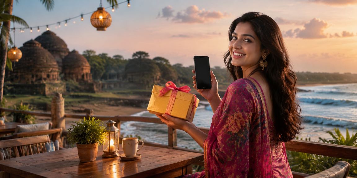 কুমিল্লায় সমুদ্র সৈকতে মোবাইলে বেটিং উপভোগ করছেন একজন ব্যবহারকারী
