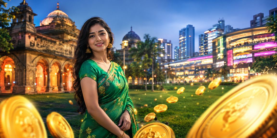 গাজীপুরে শাড়ি পরা একজন ব্যবহারকারী রুলেট ও লটারি গেম উপভোগ করছেন