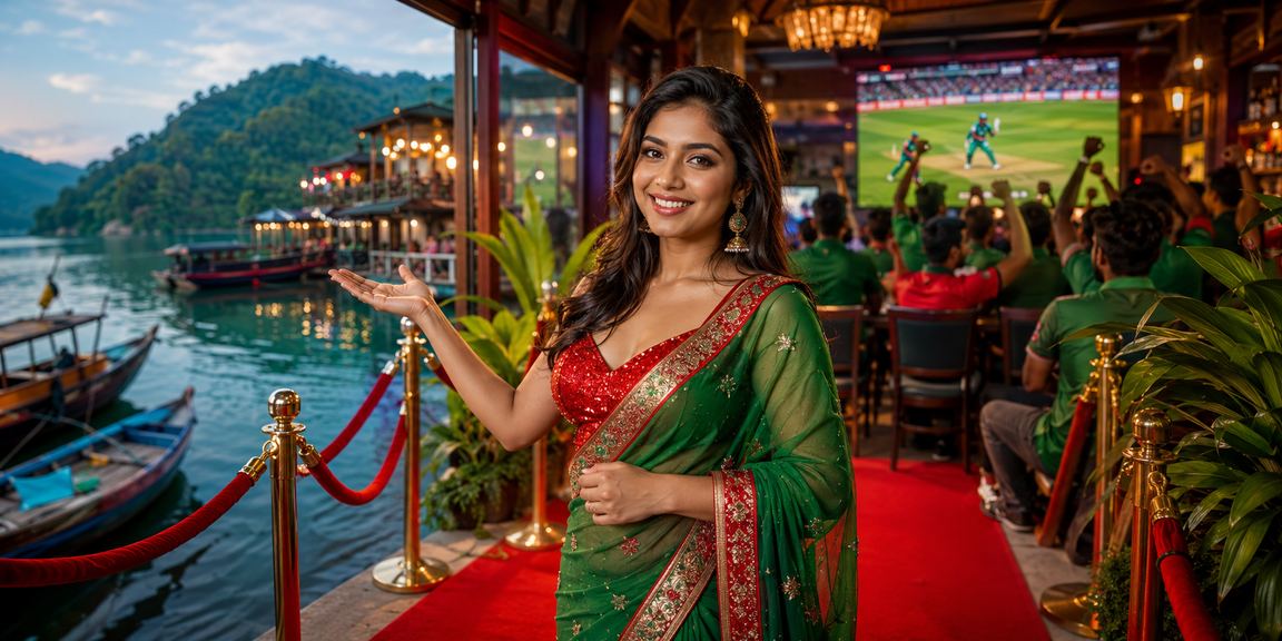 রাঙামাটিতে লাল-সবুজ থিমে ক্রিকেট বেটিং উপভোগ